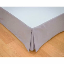 Cache Sommier BACHETTE - Volant 30 Cm 80% Coton 20% Polyester -feuille Soldes Boutique cache sommier bachette coton 2