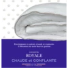 Couette Royale - LESTRA Chaude Et Gonflante 380 G/m² -feuille Soldes Boutique couette royale lestra