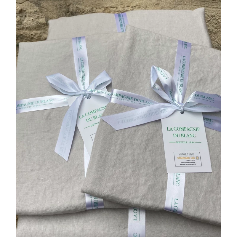 Drap Housse Bonnets 50 Cm - Collection LIN LAVÉ 100% Lin Lavé 180 G/m² FIN DE COLLECTION 15 Drap Housse Bonnets 50 Cm - Collection LIN LAVÉ 100% Lin Lavé 180 G/m² FIN DE COLLECTION – Image 13