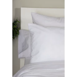 Housse De Couette - Collection HÔTELLERIE Percale 80 Fils/cm² -feuille Soldes Boutique housse de couette collection hotellerie 2