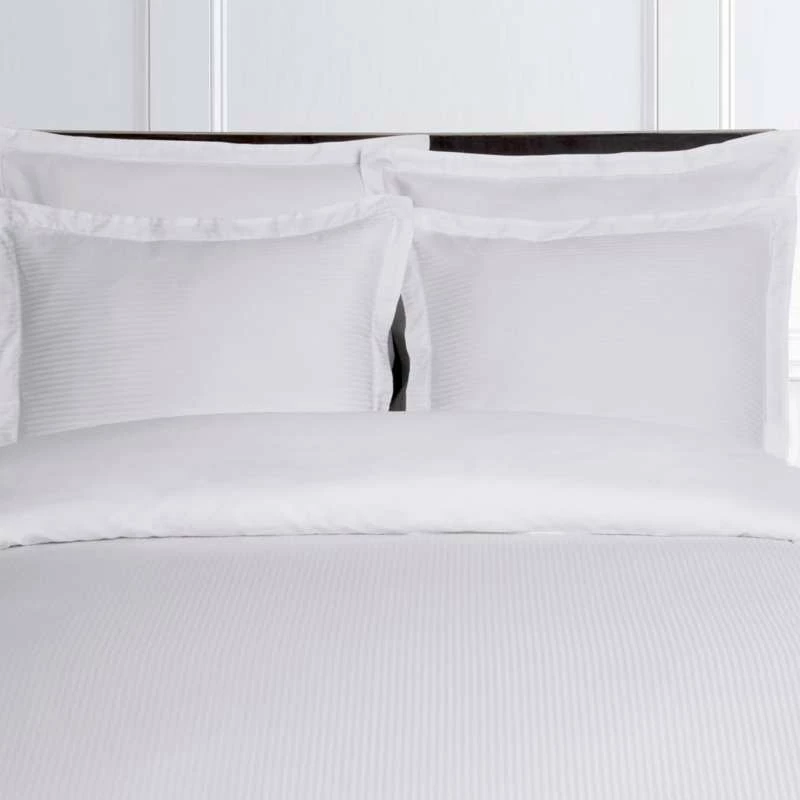 Housse De Couette - Collection FINES RAYURES 100% Satin De Coton 120 Fils/cm² 4 Housse De Couette - Collection FINES RAYURES 100% Satin De Coton 120 Fils/cm² – Image 2
