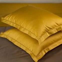 Housse De Couette - Collection SATIN DE COTON BIO 100% Coton 120 Fils/cm² - LABEL GOTS Et OEKO TEX -feuille Soldes Boutique housse de couette satin bio 3