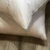Oreiller PYRÉNÉES 90% Duvet D'Oie Argenté 10% Plumettes 2 Oreiller PYRÉNÉES 90% Duvet D'Oie Argenté 10% Plumettes -feuille Soldes Boutique oreiller luxe pyrenees