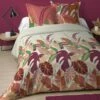 Parure Housse De Couette DELICIOSA 100% Coton 57 Fils/cm² -feuille Soldes Boutique parure housse de couette deliciosa