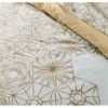 Parure Housse De Couette GABRIELLE CHAMPAGNE 100% Percale De Coton 80 Fils/cm² 1 Parure Housse De Couette GABRIELLE CHAMPAGNE 100% Percale De Coton 80 Fils/cm² -feuille Soldes Boutique parure housse de couette gabrielle champagne