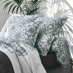 Parure Housse De Couette GABRIELLE JAIS 100% Percale De Coton 80 Fils/cm²