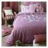 Parure Housse De Couette KANDA 100% Coton 52 Fils/cm² -feuille Soldes Boutique parure housse de couette kanda