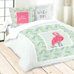 Parure Housse De Couette LAGOON 100% Coton 57 Fils/cm²