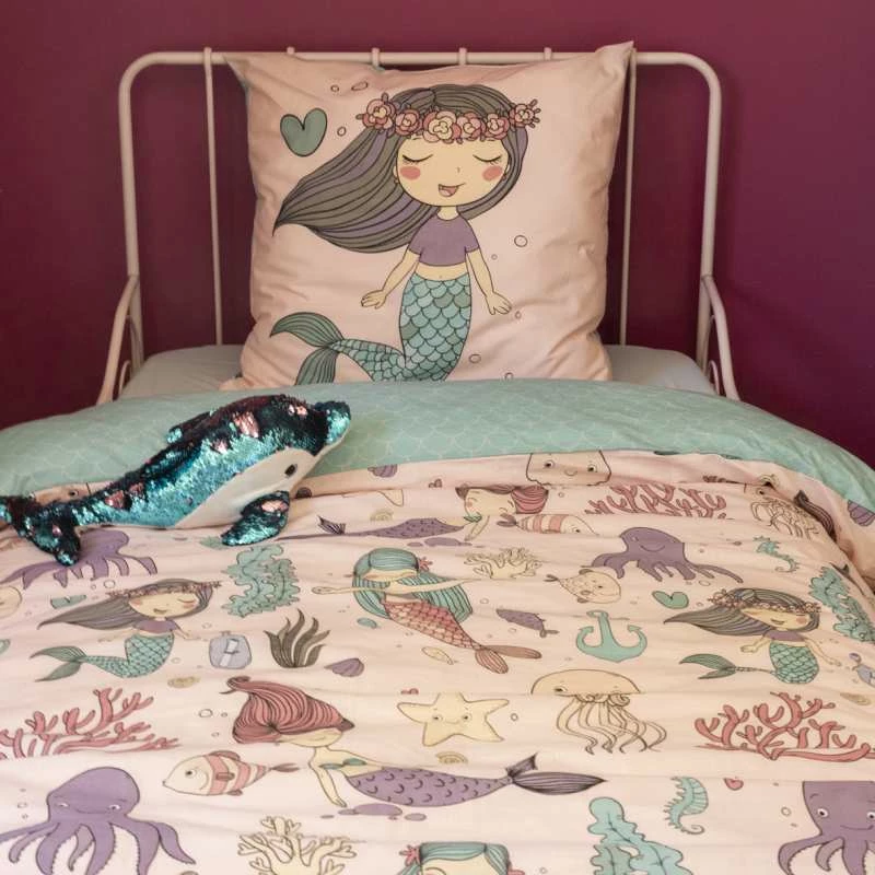 Parure Housse De Couette MAERIA 100% Coton 57 Fils/cm² 3 Parure Housse De Couette MAERIA 100% Coton 57 Fils/cm²