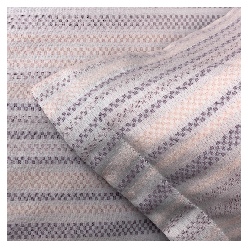 Parure Housse De Couette MANHATTAN AUBERGINE 100% Satin De Coton 120 Fils/cm² 5 Parure Housse De Couette MANHATTAN AUBERGINE 100% Satin De Coton 120 Fils/cm² – Image 3