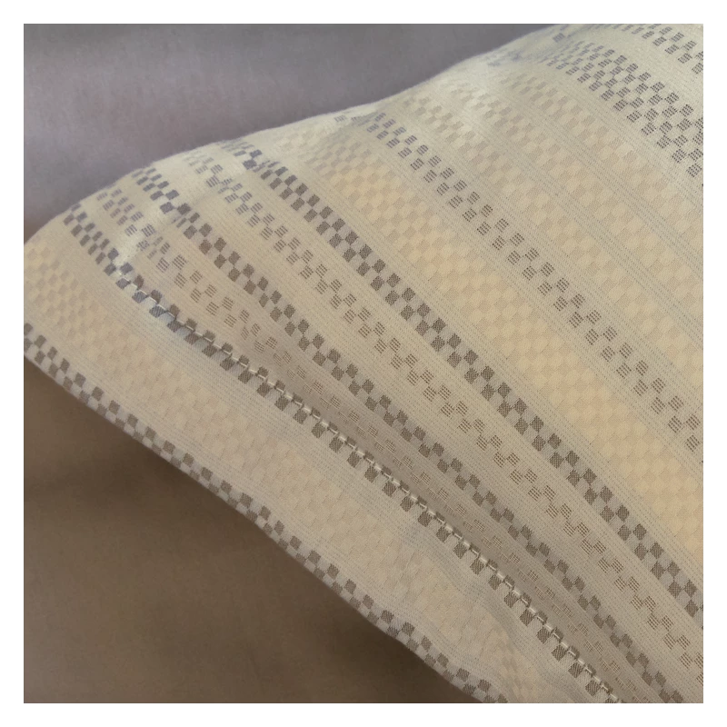 Parure Housse De Couette MANHATTAN TAUPE 100% Satin De Coton 120 Fils/cm² 4 Parure Housse De Couette MANHATTAN TAUPE 100% Satin De Coton 120 Fils/cm² – Image 2