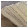 Parure Housse De Couette MANHATTAN TAUPE 100% Satin De Coton 120 Fils/cm² -feuille Soldes Boutique parure housse de couette manhattan taupe