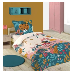 Parure Housse De Couette MELISSA 100% Coton 57 Fils/cm²