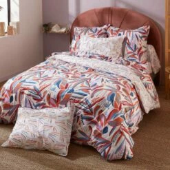 Parure Housse De Couette PERROQUET SALSA 100% Coton 57 Fils/cm²