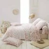Parure Housse De Couette PÉTALES 100% Satin De Coton 110 Fils/cm² -feuille Soldes Boutique parure housse de couette petales