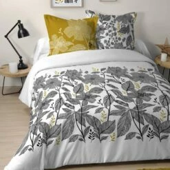 Parure Housse De Couette SOPHITIA 100% Coton 42 Fils/cm²