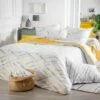 Parure Housse De Couette VERMONT 100% Coton 57 Fils/cm² 2 Parure Housse De Couette VERMONT 100% Coton 57 Fils/cm² -feuille Soldes Boutique parure housse de couette vermont