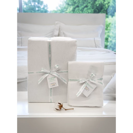 Protège Matelas MOLLETON - Bonnets 40 Cm 100% Coton 245 G/m² -feuille Soldes Boutique protege matelas molleton bonnets 40 cm