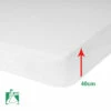Protège Matelas POLYURÉTHANE - Bonnets 40 Cm Bouclette Éponge & Polyuréthane Imperméable 2 Protège Matelas POLYURÉTHANE - Bonnets 40 Cm Bouclette Éponge & Polyuréthane Imperméable -feuille Soldes Boutique protege matelas polyurethane impermeable bonnet 40 cm