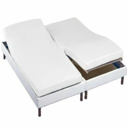 Protège Matelas POLYURÉTHANE - Tête Et Pied Relevable Bouclette Éponge & Polyuréthane Imperméable