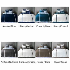 Taie D'Oreiller - Collection PALAIS 100% Satin De Coton 120 Fils/cm²