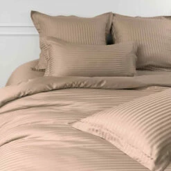 Taie D'Oreiller - Collection RAMATUELLE 100% Satin De Coton Égyptien 240 Fils/cm²