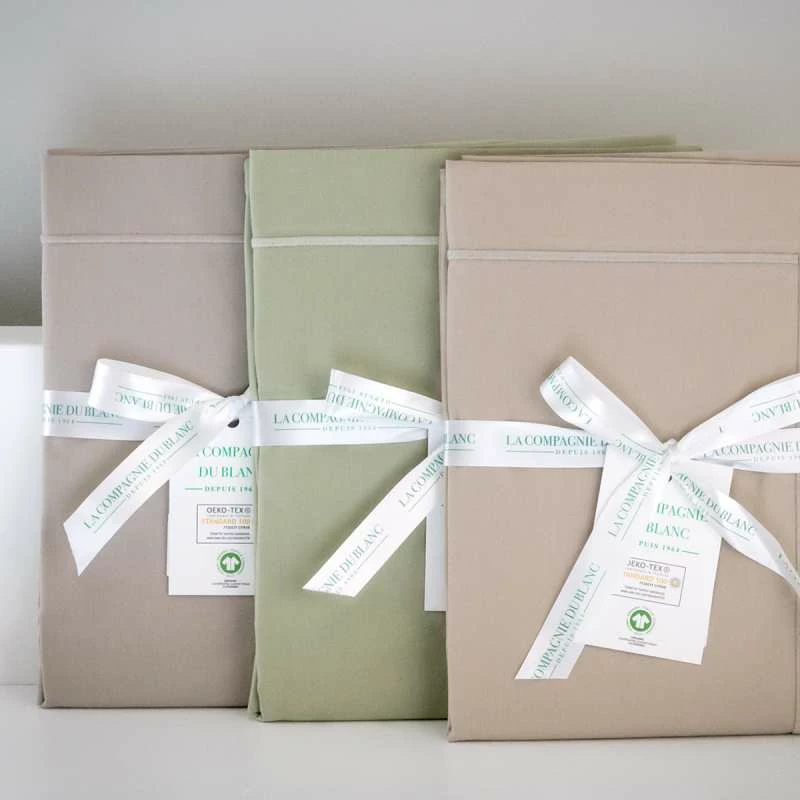 Taie De Traversin - Collection PERCALE BIO 100% Coton 80 Fils/cm² - LABEL GOTS Et OEKO TEX 11 Taie De Traversin - Collection PERCALE BIO 100% Coton 80 Fils/cm² - LABEL GOTS Et OEKO TEX – Image 9